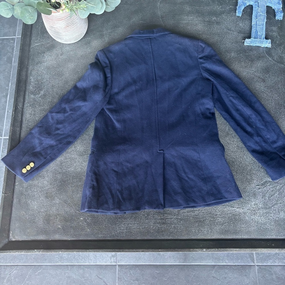 Vintage JH Collectibles Navy Wool Blazer | Size S - Picture 8 of 8